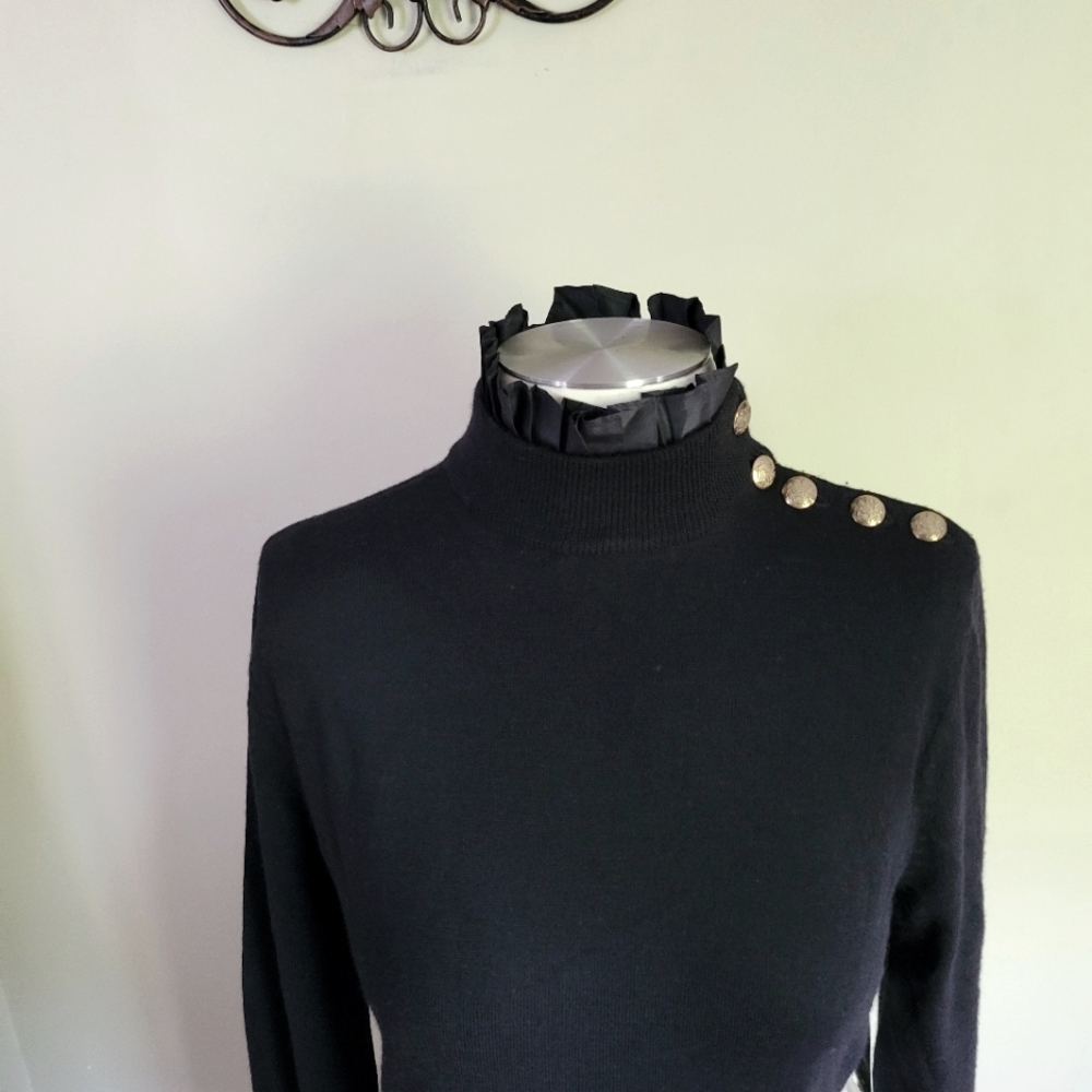 LAUREN Ralph Lauren high neck wool dress